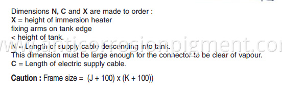 FLUORATED IMMERSION HEATERS 2